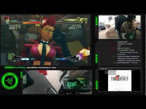 SSF4 AE 2012  Endleess matches: RZR Latif (Feilong/ Viper) vs Aquasilk (Zangief)