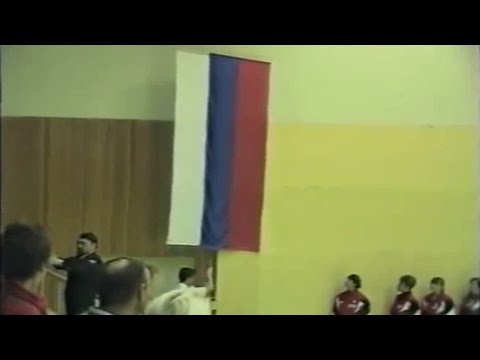 Opening of Volleyball Championship in Obninsk 1996 Russian Anthem ~ Patriotic Song Orchestral