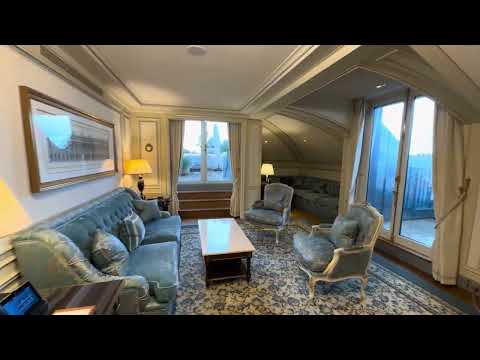 The Ritz Paris | Prestige Suite | Suite Mansart | room 606 | video room tour.