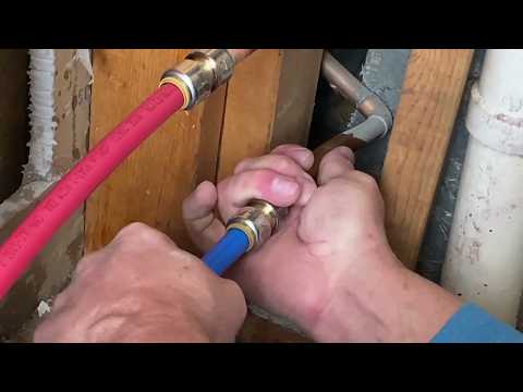Master Pipe Conversions with Sharkbite PEX to Copper Adapter!