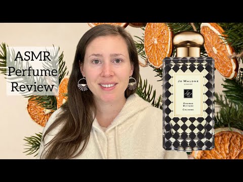 ASMR Perfume Review - Jo Malone Orange Bitters Cologne - Glass Tapping & Whispering