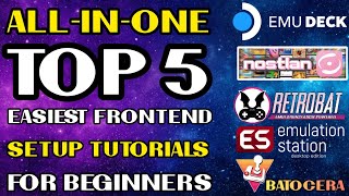 The Easiest Retro Emulator Frontend Setup Guides + Time Stamps! #retrobat #batocera #retroarch