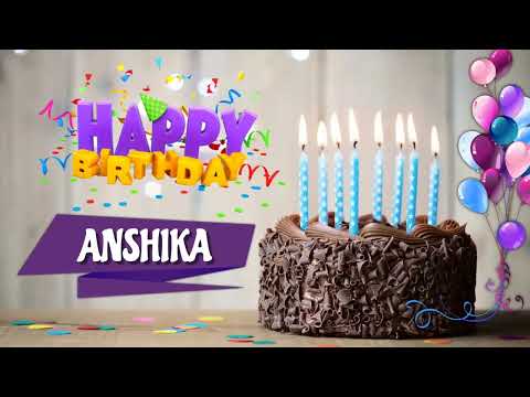 happy birthday anshika