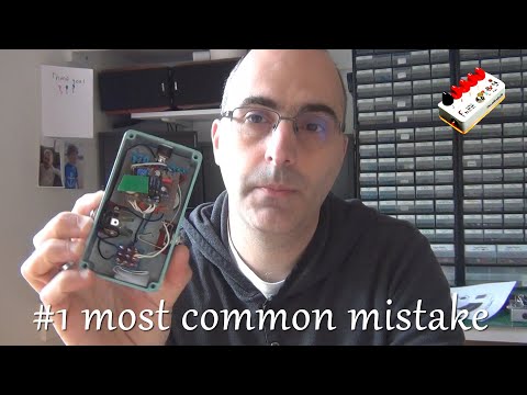 New Pedal Builders - The Most Common Mistake