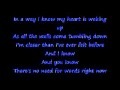 Breathe-Faith Hill (Lyrics) - lizziebell95 Breathe-Faith Hill (Lyrics)
