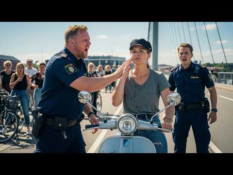 Arrogant betjent slår kvinde - Indtil hendes RIGTIGE uniform chokerede hele stationen.