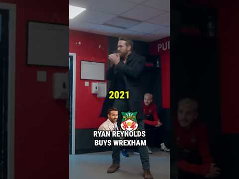 How soon will Ryan Reynolds’ team make it to the Premier League?🔥🤩