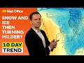 10 Day Trend 08/01/2025 – Any more snow? – Met Office weather forecast UK