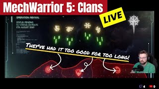 MechWarrior 5: Clans [LIVE] - Heavy metal carnage!