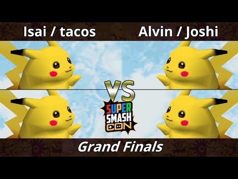 SSC 2022 GRAND FINALS - Isai & tacos Vs. Alvin & Joshi - SSB64 Smash Bros Tournament