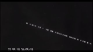 Запуск 60 спутников Starlink Илона Маска - YouTube