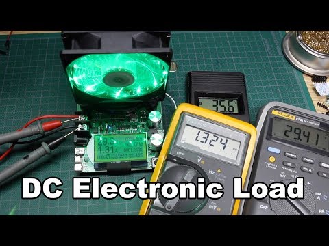 Constant Current DC Electronic Load from Banggood - 200V 20A 180W