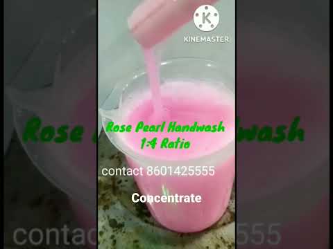 Rose Hand Wash Concentrate