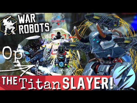 War Robots - THE TITAN SLAYER! MAXED Minos With 3x SQUALLS Can’t Be Stopped!