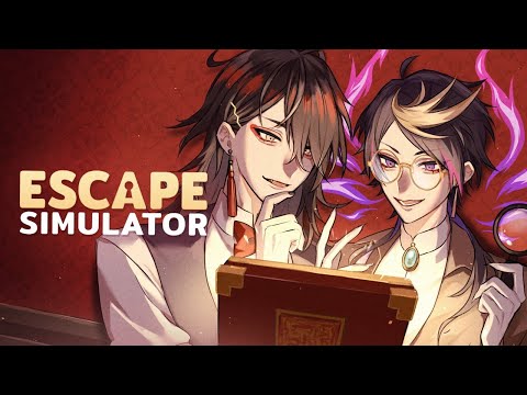 ESCAPING THE SHUBOX 【ESCAPE SIMULATOR W/ SHUBERT】【NIJISANJI EN | Vox Akuma】