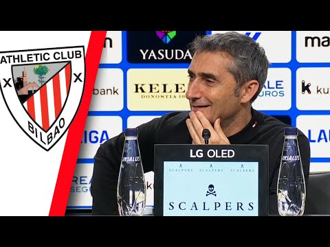 Ernesto Valverde's reaction after the draw in the Real Sociedad vs. Athletic Club derby | LALIGA