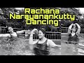 Rachana Narayanankutty Dancing In Swimming Pool