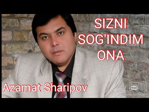 Jonli ijro | Azamat Sharipov - Sizni sog'indim Ona [Жонли ижро | Сизни согиндим Она]