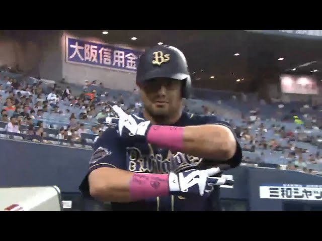 【7回裏】ライナーでスタンドイン!! バファローズ・カラバイヨが3試合連続弾!! 2015/5/10 Bs-F