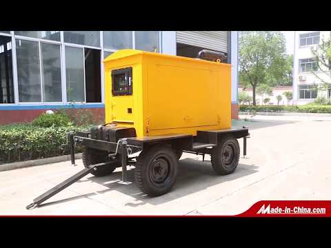 Starlight Power - Mobile Trailer Diesel Generator Set 15KW to 1000KW
