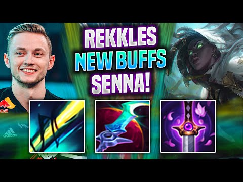 REKKLES CRAZY GAME WITH SENNA WITH NEW BUFFS! - KC Rekkles Plays Senna ADC vs Vayne! | Season 2022