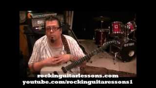How to play Swing Swing by The All American Rejects on guitar by Mike Gross
