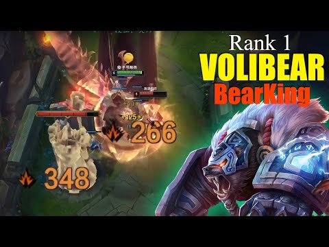 Rank 1 Volibear vs Mordekaiser -  BearKing or Xiong Wang Volibear