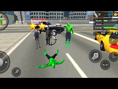 Flying Spider Rope Hero Vegas City Simulator - Best Android GamePlay HD