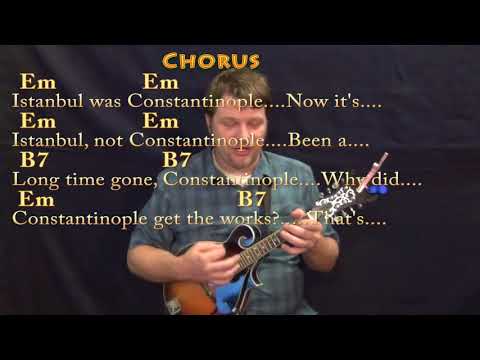 Istanbul (They Might Be Giants) Mandolin Cover Lesson in Em with Chords/Lyrics