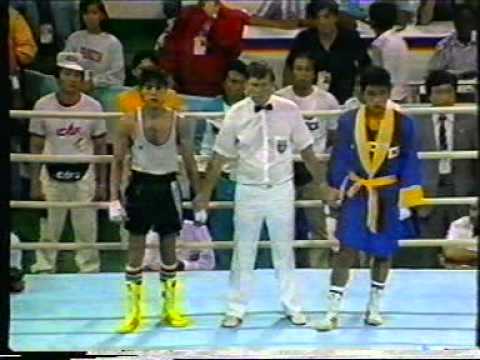 Boxing Alexander Hristov  (Bul) vs Korean Olyimpia Seoul 88