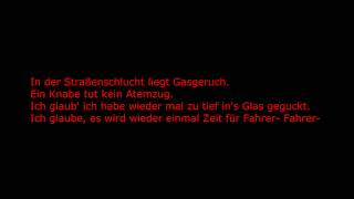 HDF alligatoah fahrerflucht (lyrics)