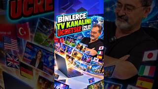 Dünyanın dört bir yanından binlerce TV, dizi ve film kanalını bilgisayarınızda b