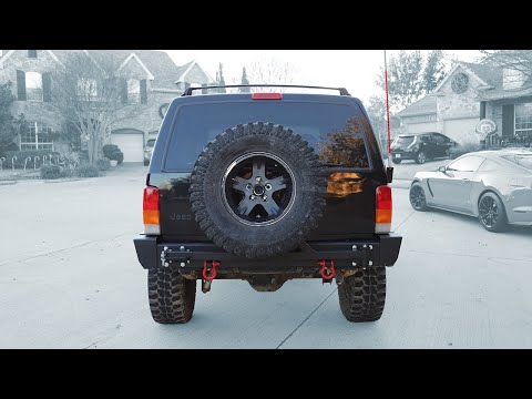 XJ Off-Road Bumper Install | CJ7 Reverse Shackle Install!