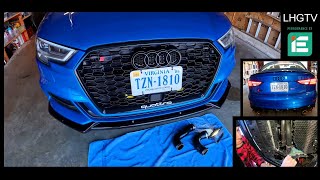 LHGTV // INSTALLING INTERCOOLER HOSES // COLD START UP //