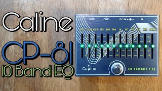 CALINE-Pedal de efecto de guitarra CP-81, 10 banda... - Grandado