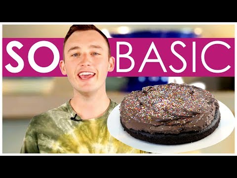 Easy One-Bowl Chocolate Cake | #SoBasic