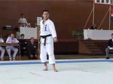 Teikyo U. Karate team -- KATA (1)
