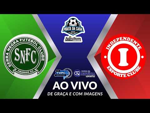 SERRA NEGRA X INDEPENDENTE | AO VIVO COM IMAGENS | SEMIFINAL DO REGIONAL DE FUTEBOL PRATA DA CASA