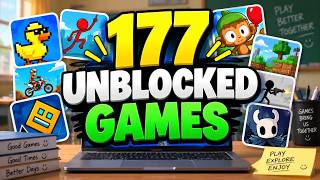 177 FREE NEW Games WEBSITES To Play On Your School Computer | WORKING 2026