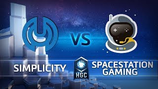 HGC NA – Phase 1 Week 1 - Simplicity v SpaceStation Gaming - Game 2