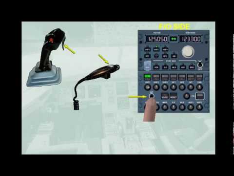 Check How Pilot Communicate With Passenger,Ground Mechanic & ATC tower