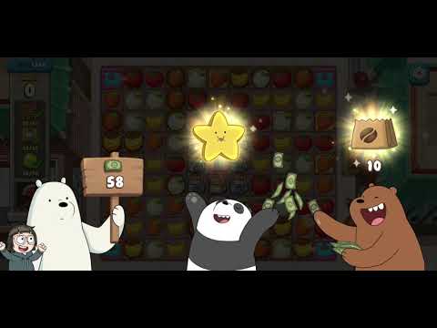 We Bare Bears Match3 Repairs Level 1240 - No Boosters
