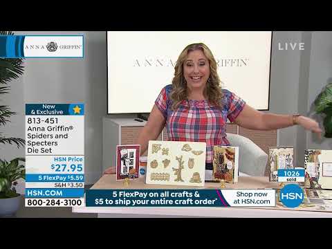 Anna Griffin Spiders and Specters Die Set