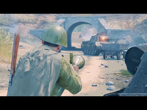 Soviet Forces vs German Forces - River Crossing - Battle of Berlin [1440p 60FPS] Enlisted