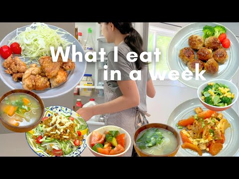 What I eat in a week | Easy & healthy Japanese cooking | Living in Canada 🇨🇦 | Daily Vlog