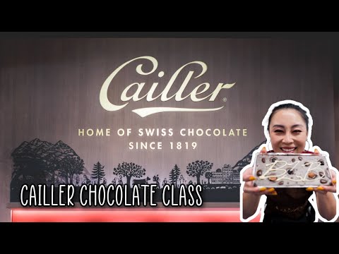 Cailler Chocolate Class in Switzerland