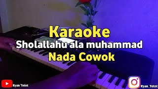 Download lagu karaoke - Sholallahu ala muhammad Nada cowok Versi Santri Njoso mp3
