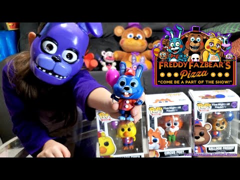 Five Nights at Freddy's NEW 2023 Funko Pops Collection from Horror Game FNAF Unboxing 4K Video