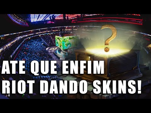 RIOT DANDO SKIN DE GRAÇA, PRESTIGIO E TUDO MAIS