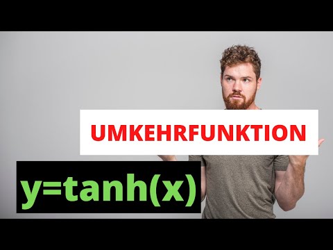 Umkehrfunktion von y=tanh(x) bestimmen | Tangens hyperbolicus & Areatangens hyperbolicus mit DB & WB